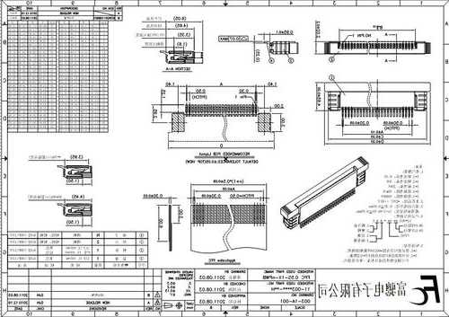 南昌连接器fpc生产厂家?fpc连接器规格书?-第1张图片-ZBLOG