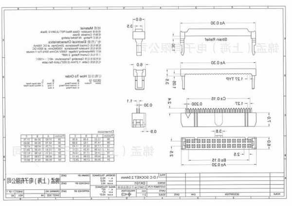 idc两件式连接器生产厂家?idc连接器规格书?-第1张图片-平阳县乌魄百货商行