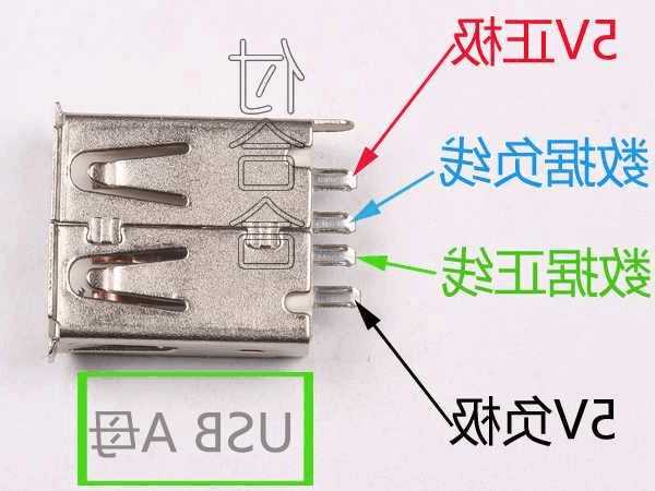 梅州usb连接器母座供应厂家,usb母座接线图正负极-第3张图片-平阳县乌魄百货商行